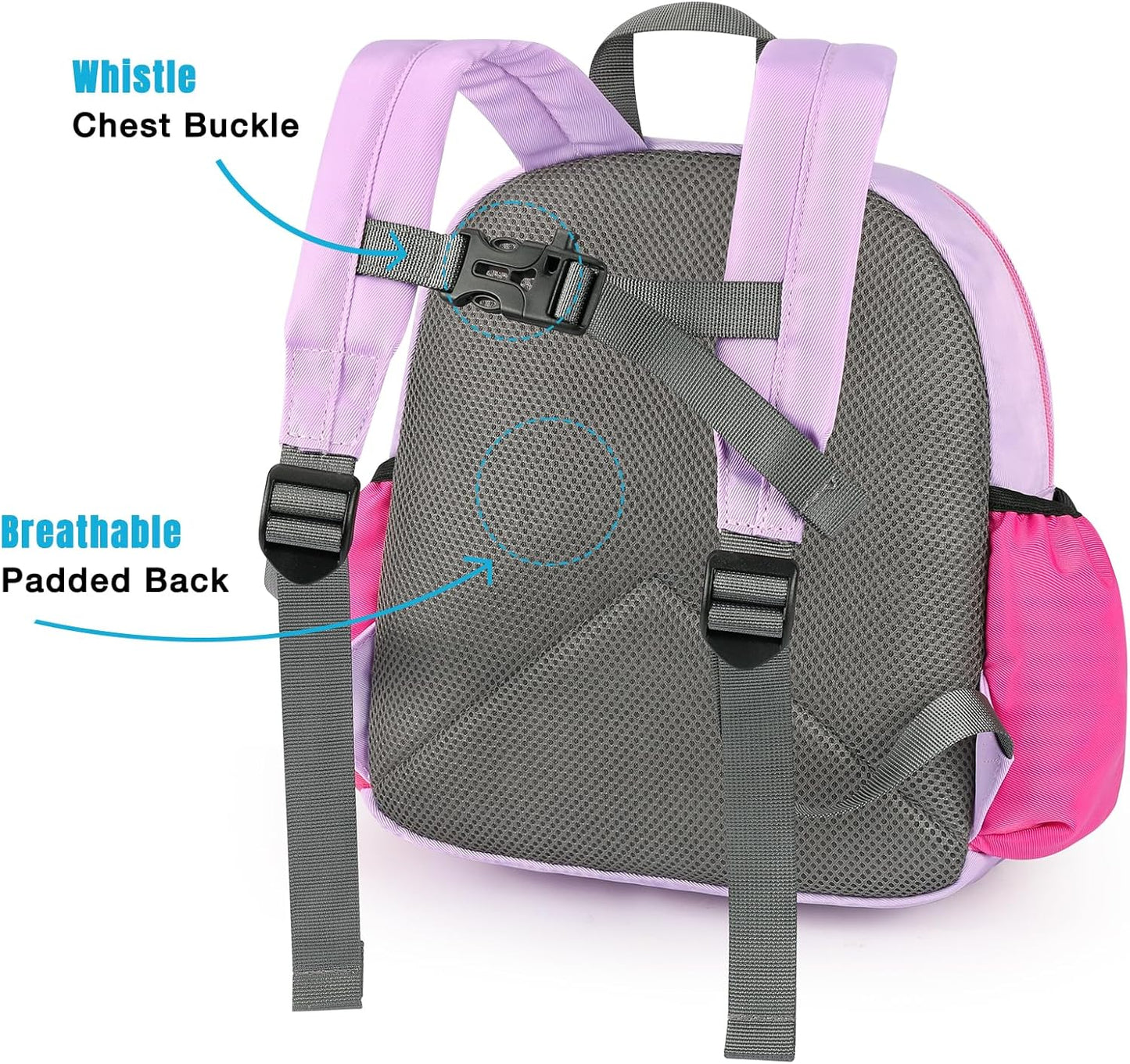 STEAMEDBUN Toddler Backpack for Girls 2-4: Preschool Kindergarten Backpacks - 12 inch Daycare Backpack