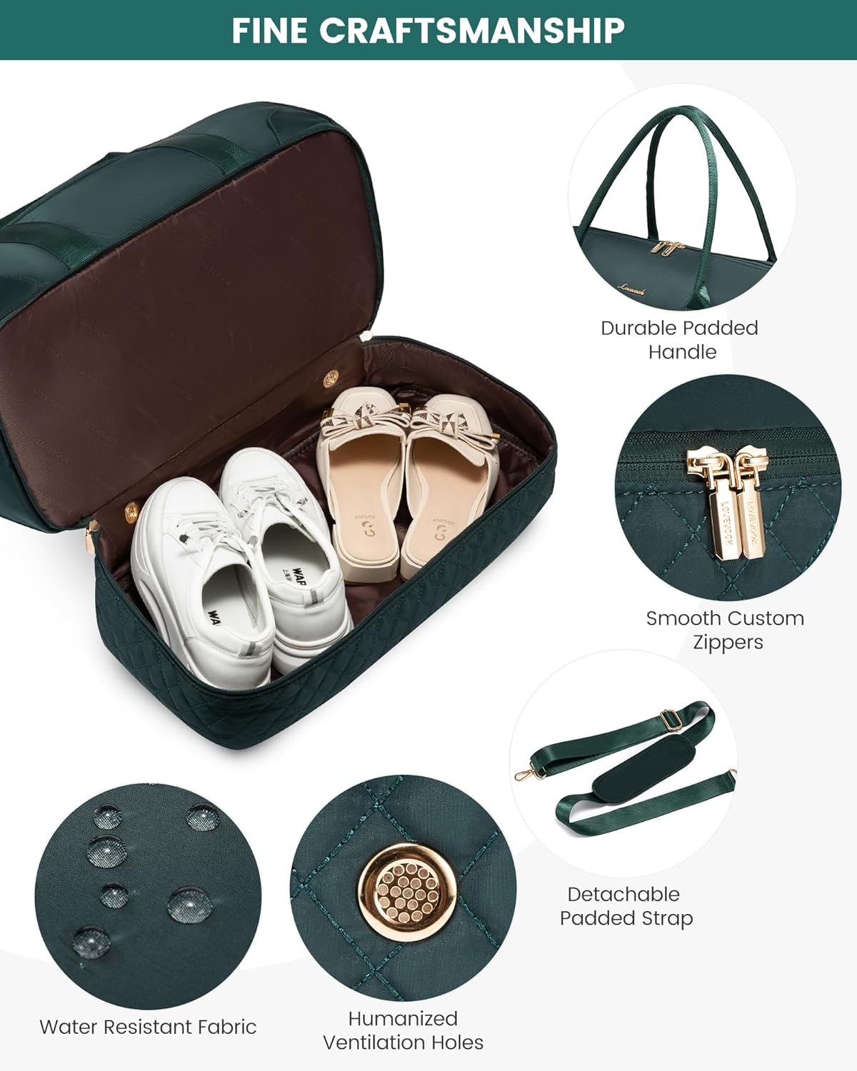 LOVEVOOK Travel Bag,Weekender Bag for Women Travel Duffle Bag with Shoe Compartment,Carry on Overnight Bag with Wet Pocket,Gym Yoga Duffel Bag,Hospital Bags for Labor and Delivery,3 Pcs Set