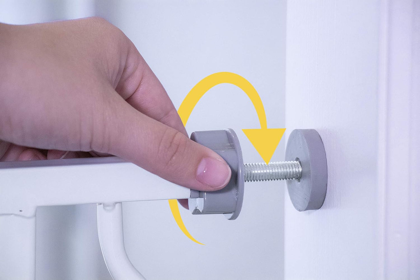 Regalo 36-Inch Extra Tall and 49-Inch-Wide Walk Thru Baby Gate, includes 4-Inch and 12-inch Extension Kit, 4 Pack of Pressure Mount Kit and 4 Pack of Wall Mount Kit