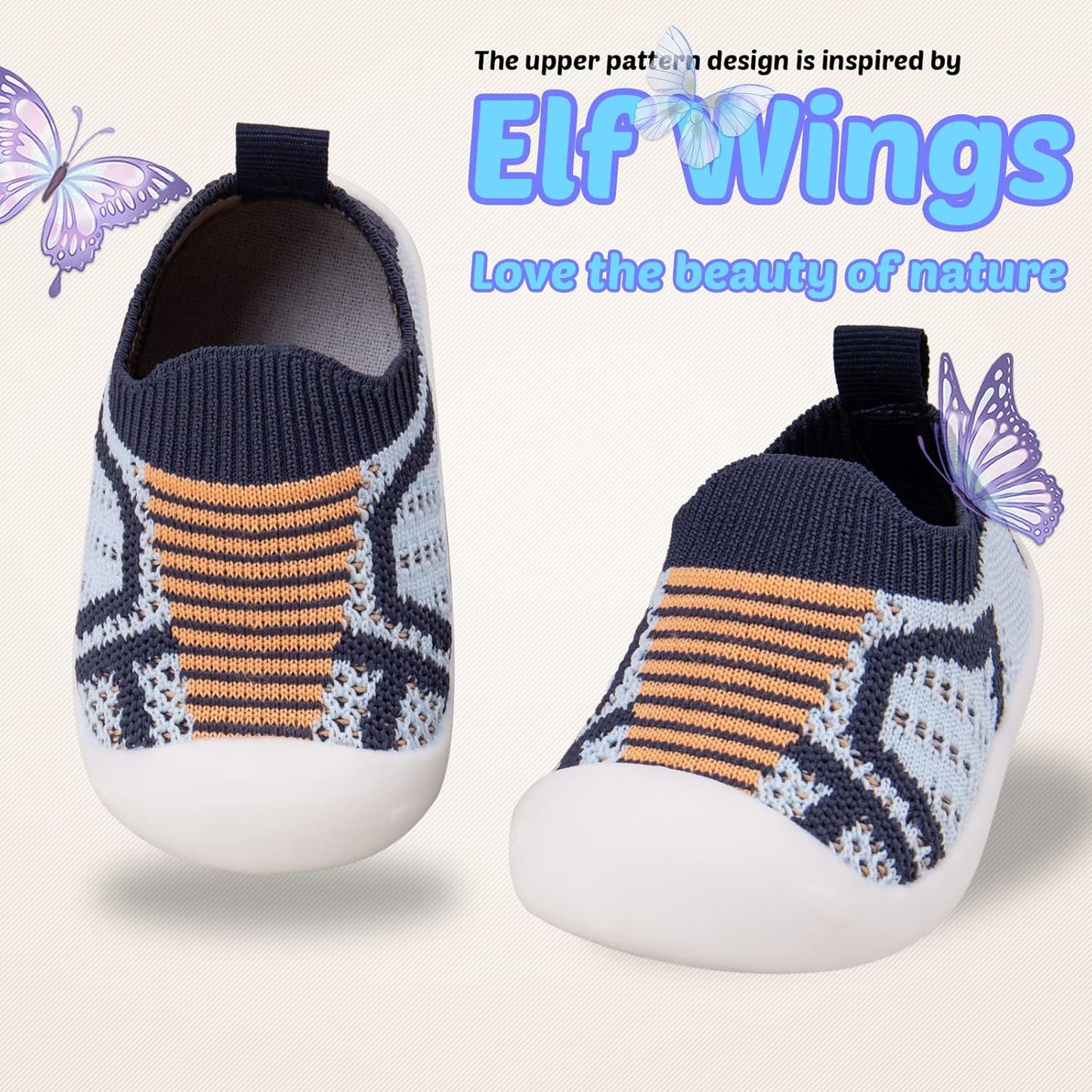 Charrost Toddler Baby Girl Boy First Walking Shoes Checkered Sneakers Sizes 3/4/5/6/7/8T. Soft, Cute,Flexible for First Walkers. Non-Slip, Slip On, Wide Toe Box Indoors Outdoors