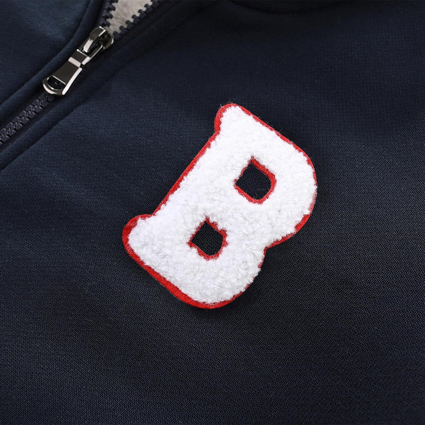 Bumeex Kids Boy's Girl's Sherpa Fleece Lined Jacket Spring Fall Winter Zip up Sweatshirt Hoodie 2-14Y(Toddler/Kid)