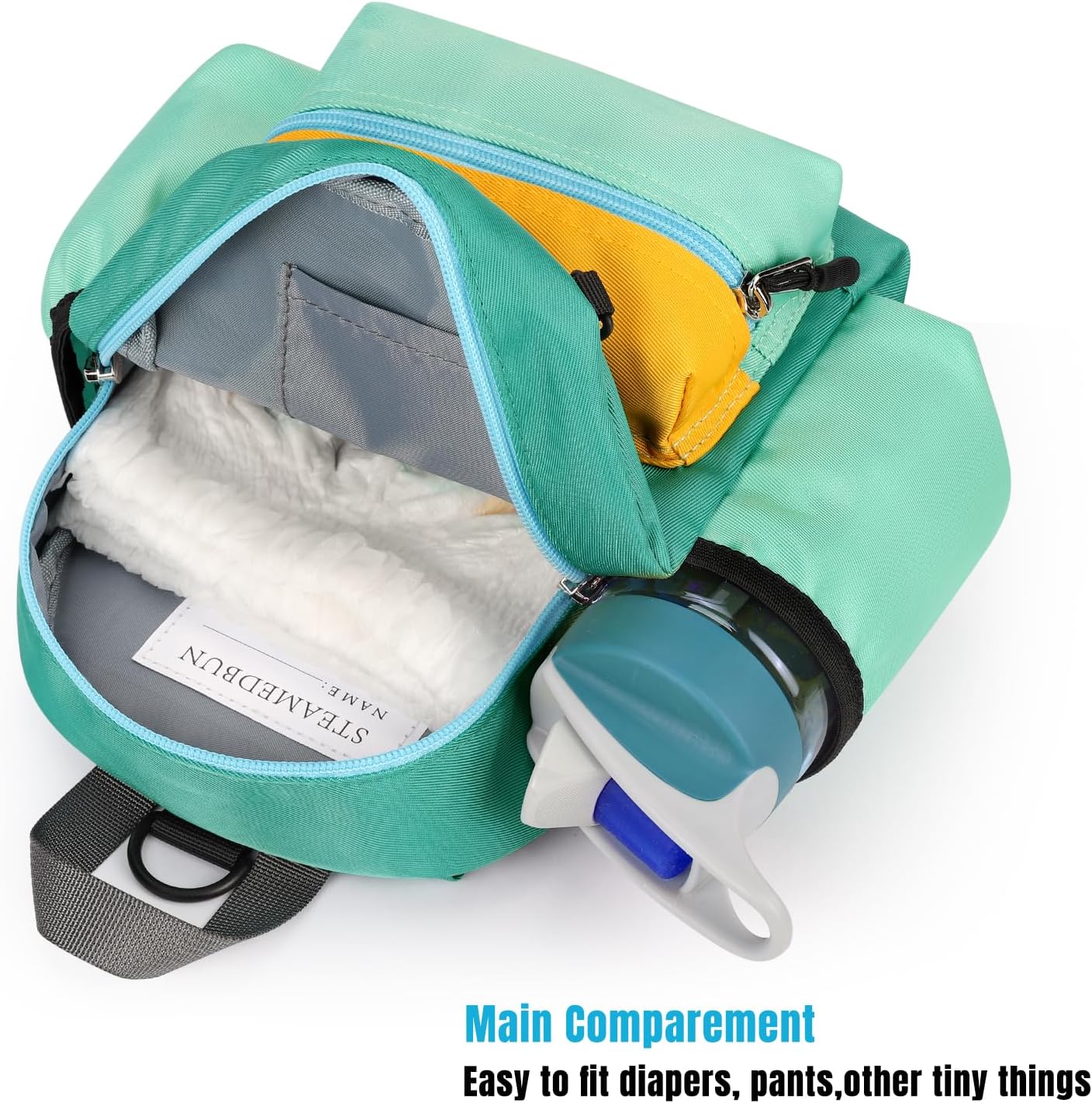 STEAMEDBUN Backpack Leash for Toddlers 1-3: Baby Backpack with Leash for Boys Girls - Anti-Lost Harness for Walking