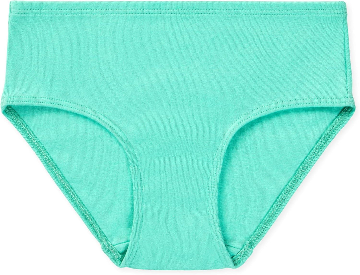 Lucky & Me Girls 100% Organic Cotton Underwear Briefs, Gracie 7 Pack