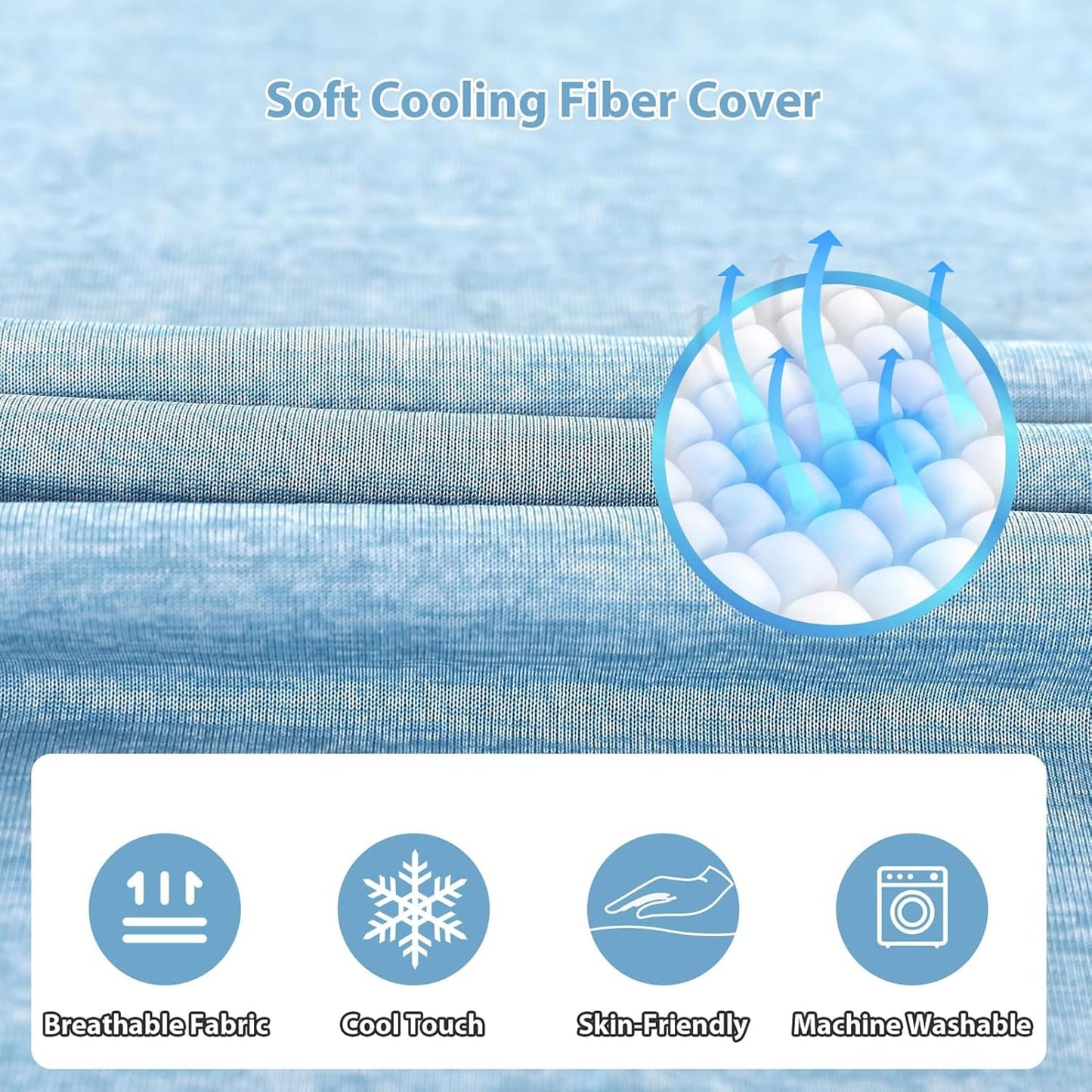 BATTOP Pregnancy Pillow for Sleeping,Maternity Pillow with Cooling Removable Cover,57 Inch Cooling Body Pillow,Support for Back,HIPS,Legs,Belly,Pregnancy Must Haves