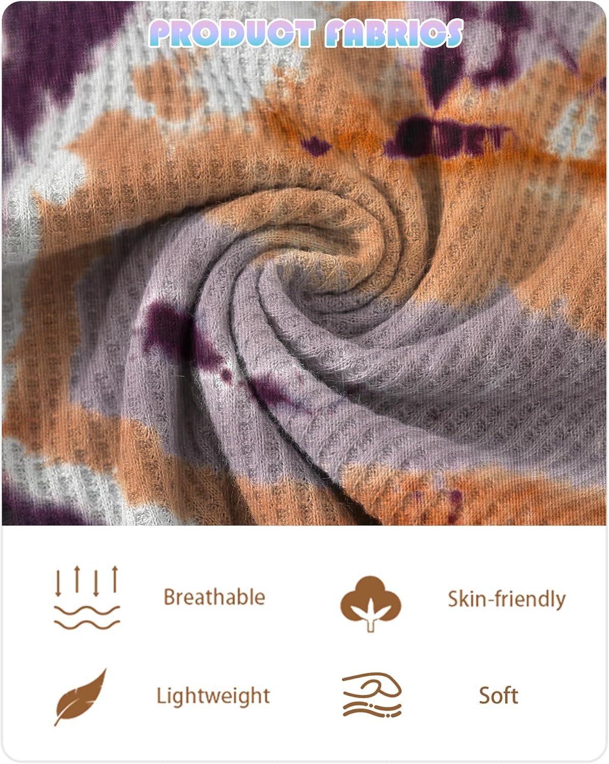 Jimonda Baby Bodysuit Newborn Tie Dye Clothes Infant Waffle One Piece Romper Baby Boys Girls Short Sleeve Jumpsuit Outfits