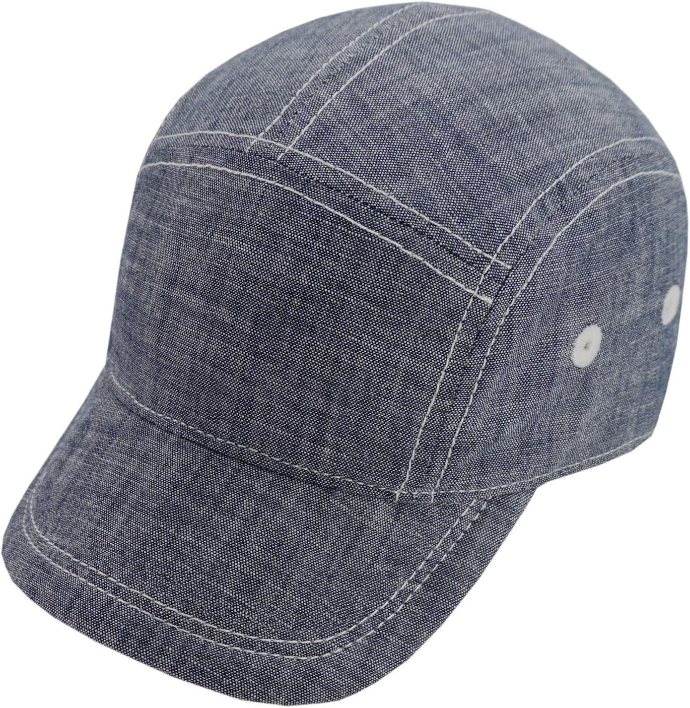 Keepersheep Baby Baseball Cap Infant Sun Hat, Cotton Knit with Soft Brim, Adjustable Soft Newborn Toddler Cap