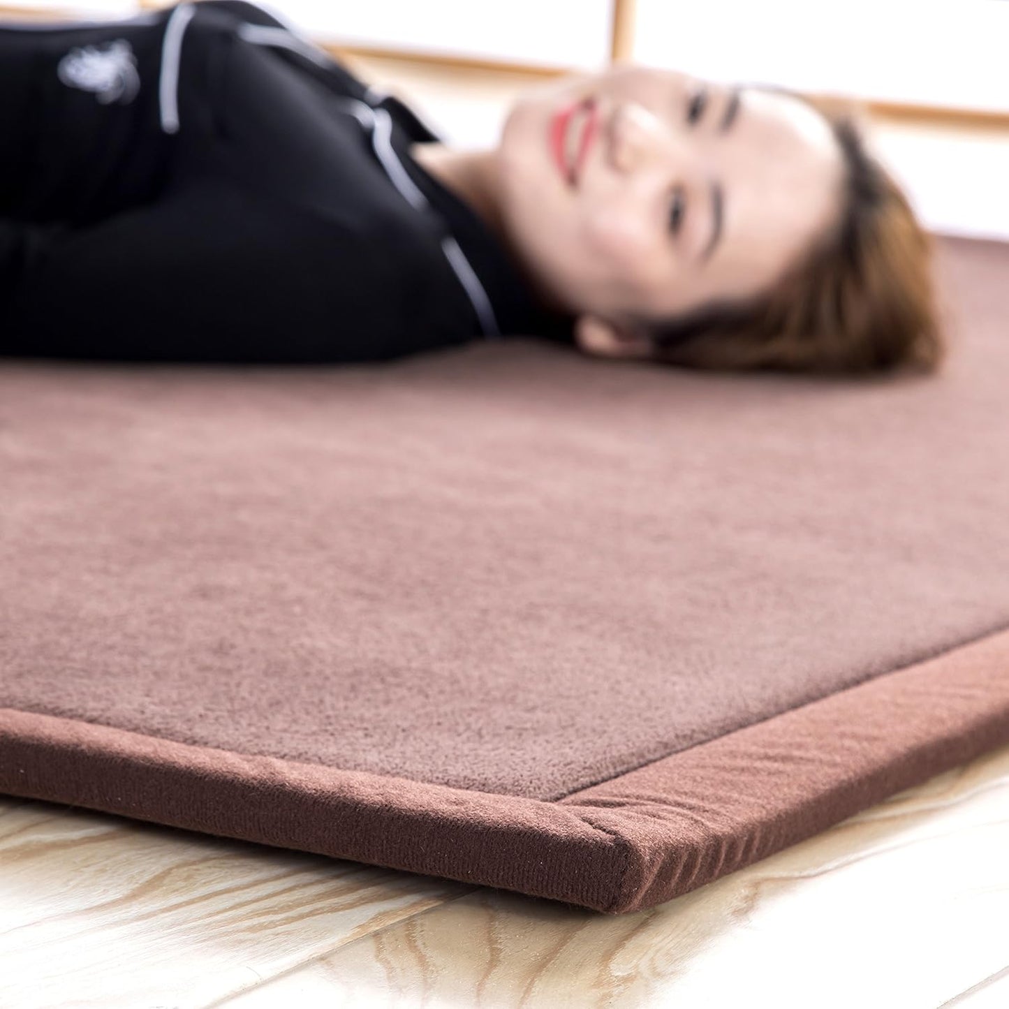 V-mix Children's Plush Foam Play Rug for Baby, Toddler, and Kids - Cushy Soft & Thick Hypoallergenic, Non-Toxic, Reversible Exercise & Yoga Mat