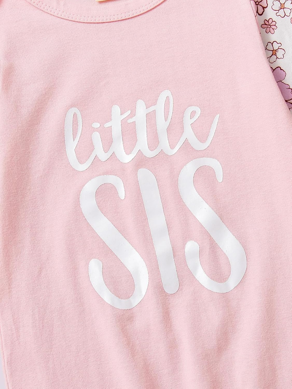 AMAWMW Newborn Baby Girl Little Sister Sleeper Gown Stripe Long Sleeve Nightgown Pajamas Gifts Stuff Essential Outfit