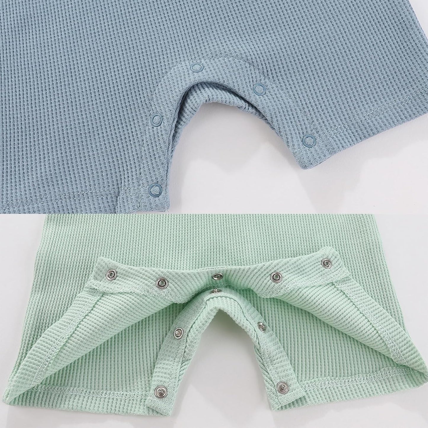 Baby Bodysuits Solid Romper One-Piece Newborn Clothes 2 Pack Baby Shower Gifts