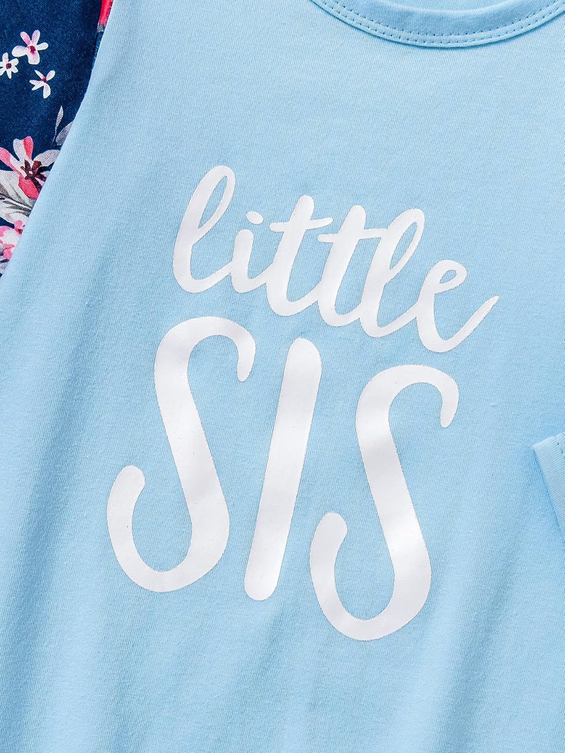 AMAWMW Newborn Baby Girl Little Sister Sleeper Gown Stripe Long Sleeve Nightgown Pajamas Gifts Stuff Essential Outfit