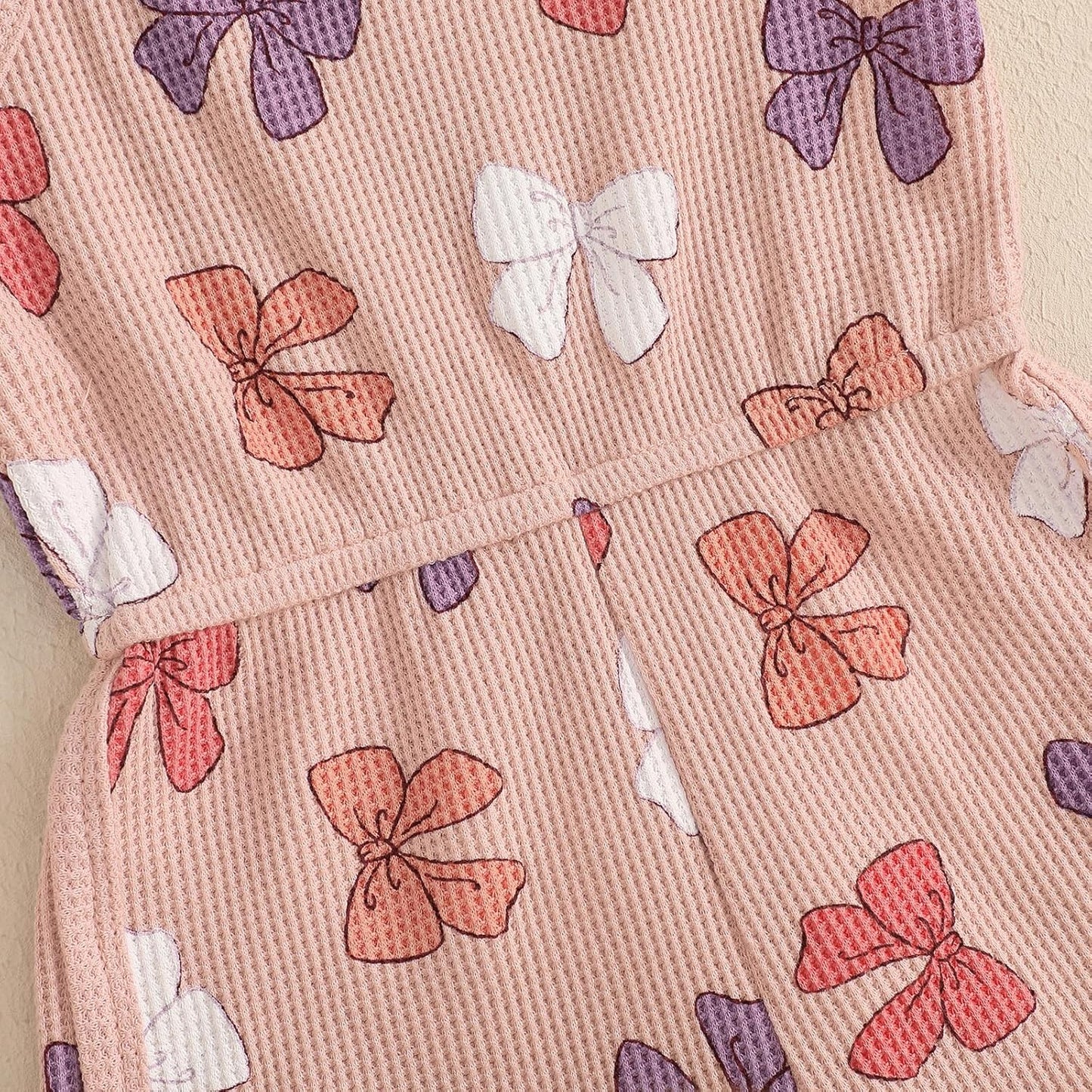 WZTYYDS Toddler Baby Girl Summer Clothes Floral Romper Tie-Up Strap Halter Jumpsuit Infant Summer Sling Playsuit 6M-3T