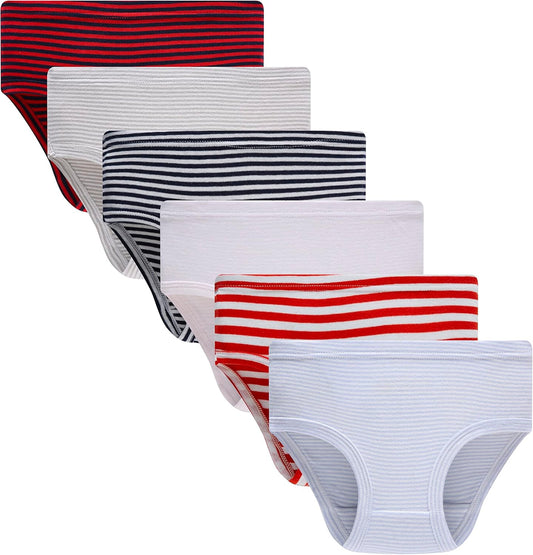 Family Feeling Little Girl Underwear Toddler Panties Big Kids Undies Soft 100% Cotton