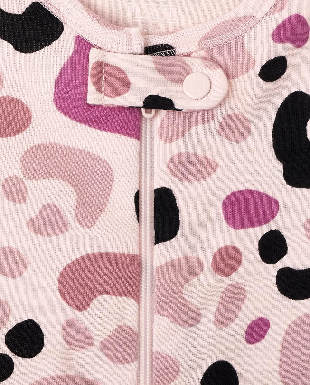 The Children's Place Baby Girl's and Toddler 100% Cotton Long Sleeve Zip Front One Piece Footed Pajamas,Sleep & Play