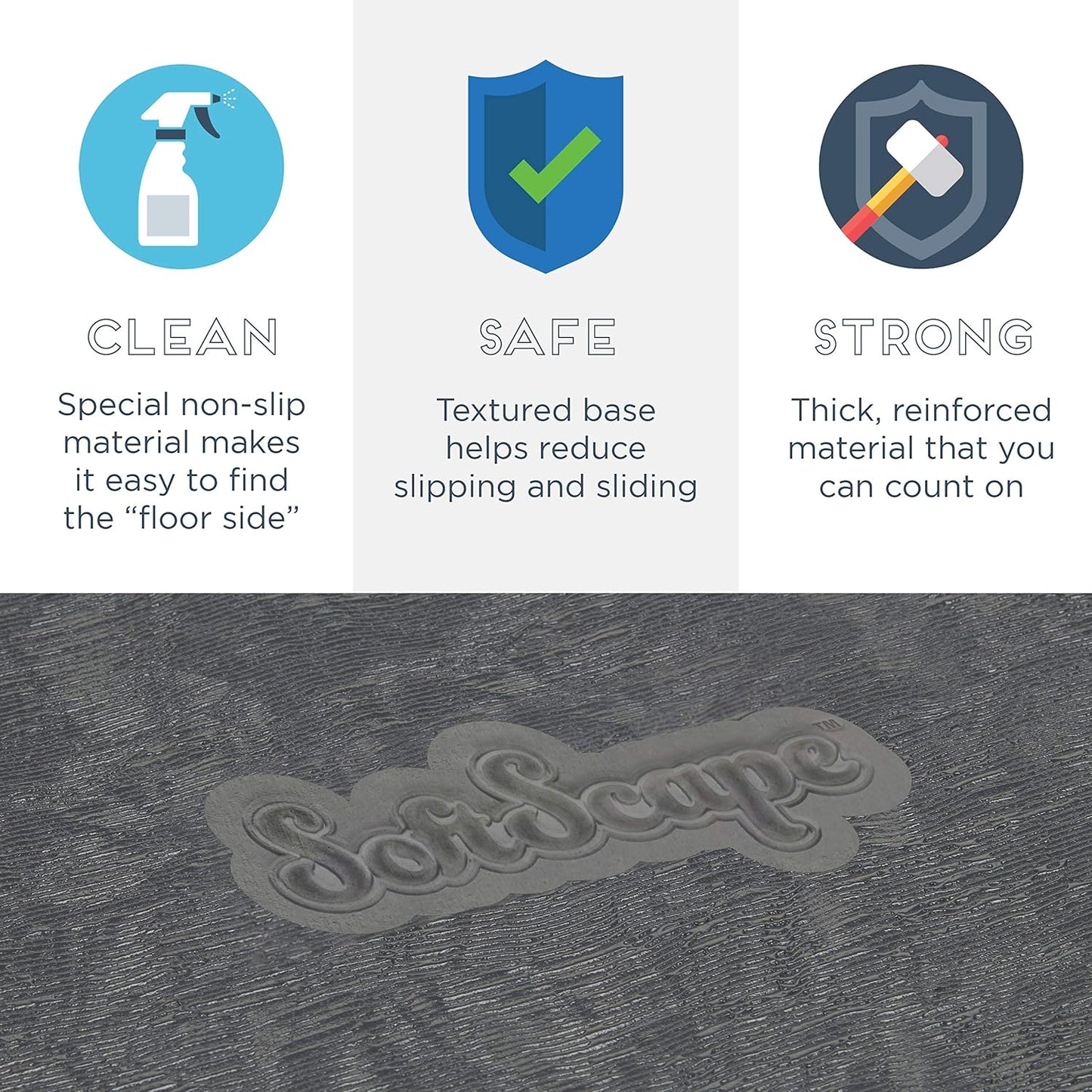 Factory Direct Partners 11618-ET SoftScape Toddler Playtime Climber, Indoor Active Play Structure (3-Piece Set) - Earthtone