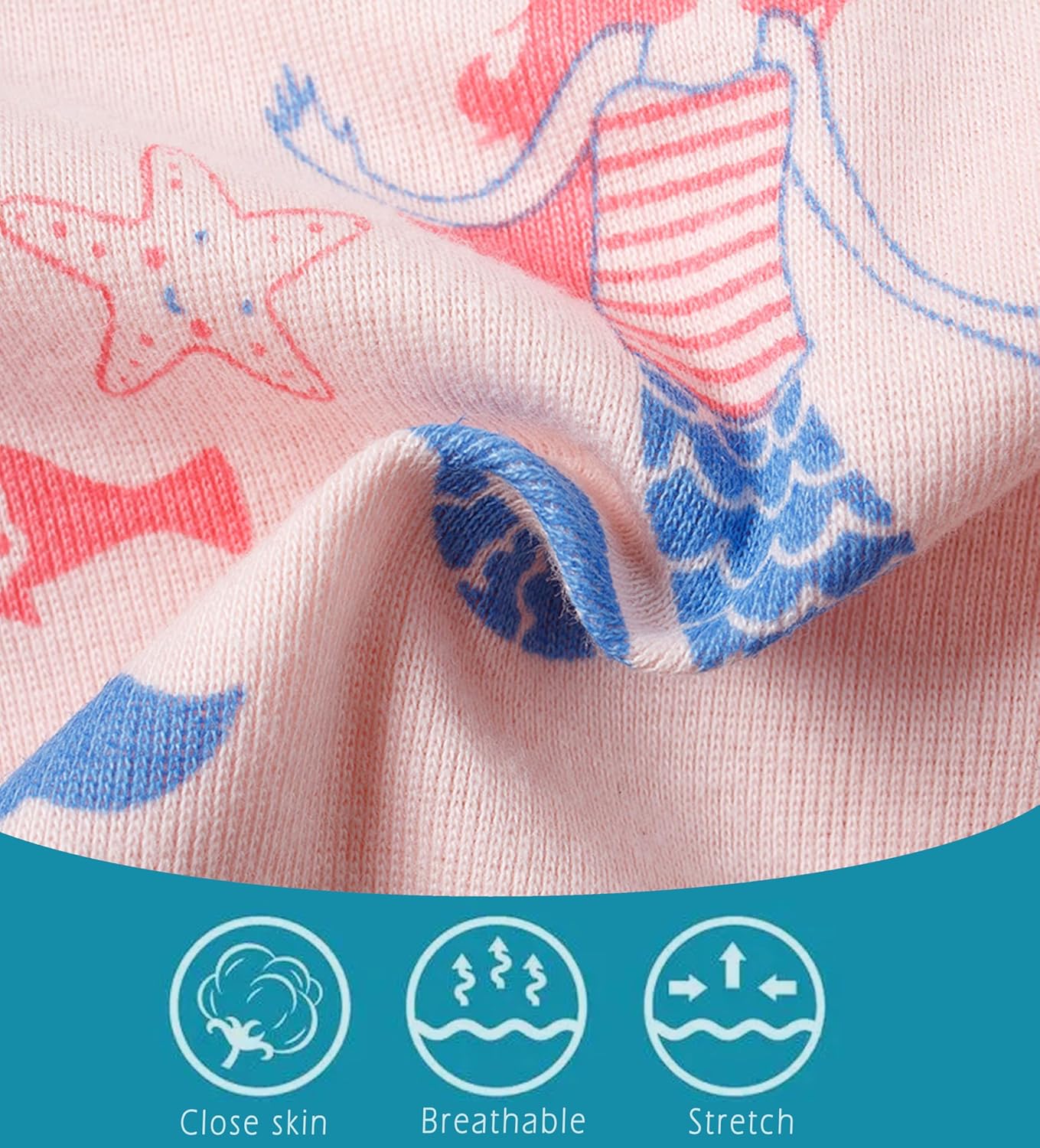 Boboking Girls Soft Underwear Toddler Kids Briefs Cotton Panties 12-pack