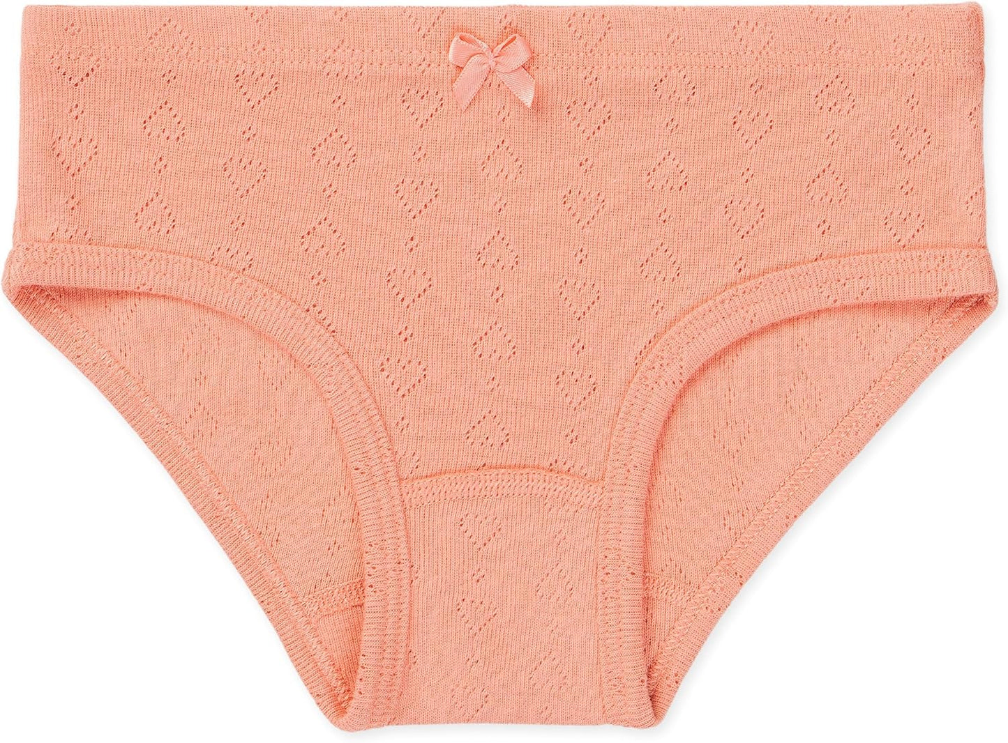 Lucky & Me Erica Girls Bikini 100% Organic Cotton Children's Underwear 6 Pack