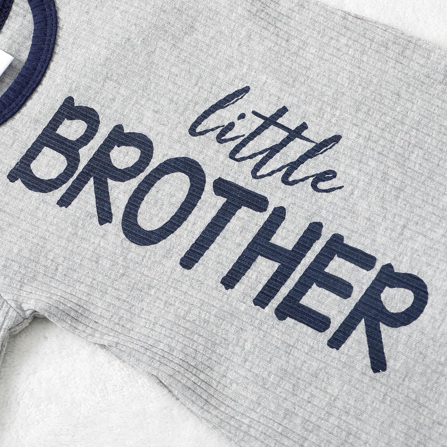 NZRVAWS Baby Boy Clothes Preemie Infant Boy Bear Outfits Jumpsuit Bodysuit Letter Print Romper