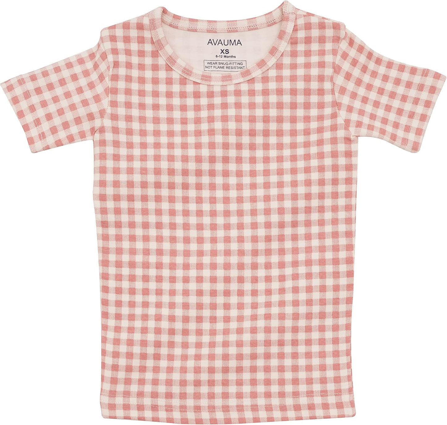 AVAUMA Baby Boys Girls Pajama Set 6M-7T Kids Cute Toddler Snug fit Pattern Design Pjs Cotton Sleepwear